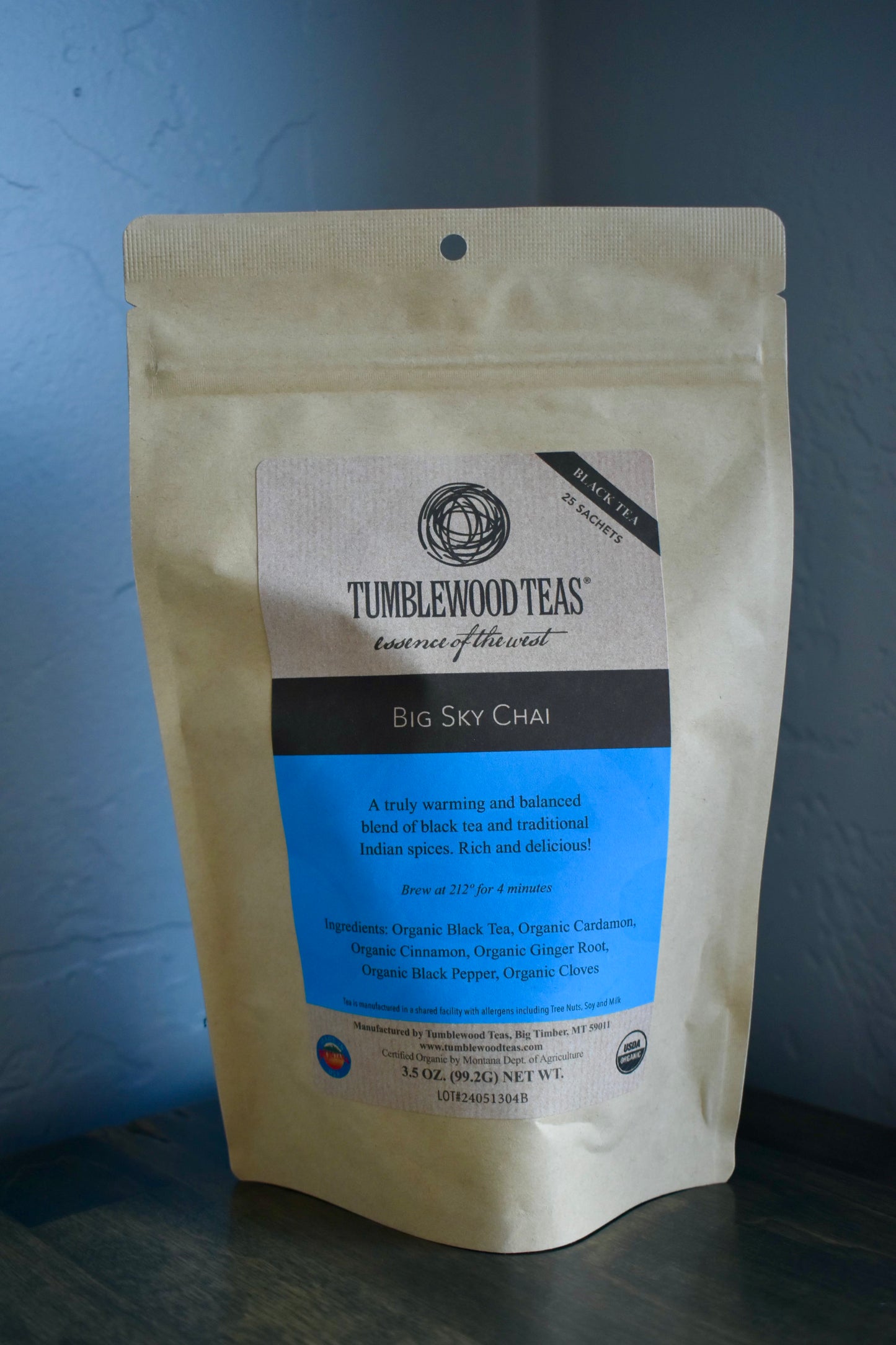 Big Sky Chai - Black Tea - Tumblewood Teas
