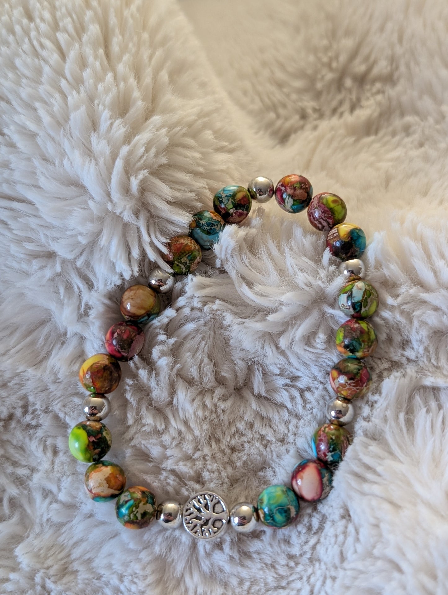 Esther 4:4 Beaded Crooked Tree Ranch Bracelet