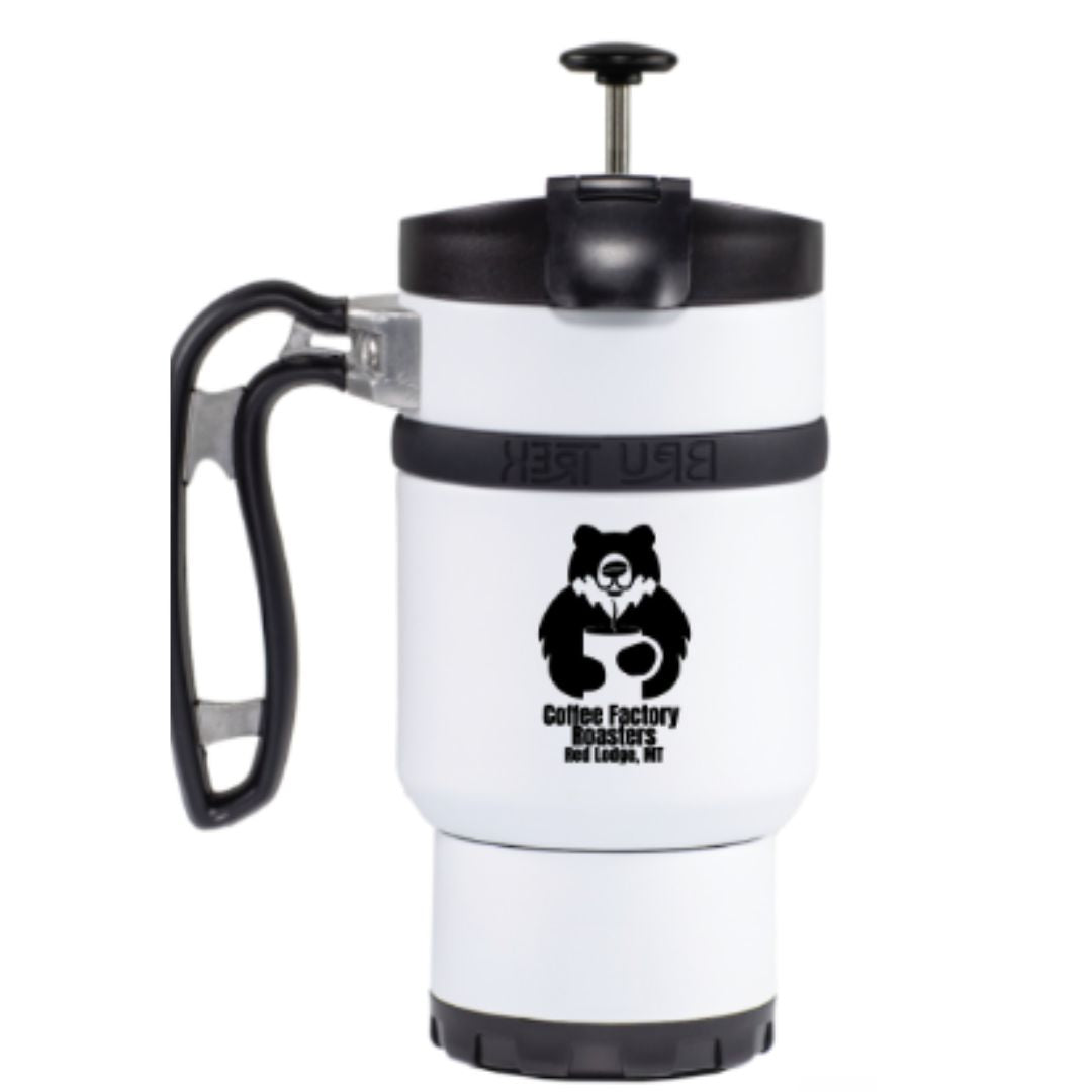 BruTek® Double Shot 16oz Travel French Press