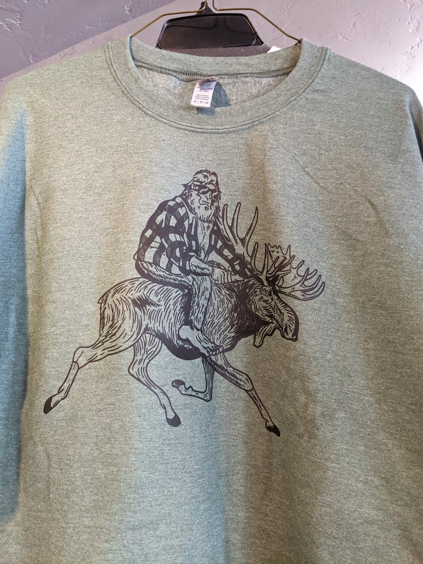 Sasquatch Moose Sweatshirt