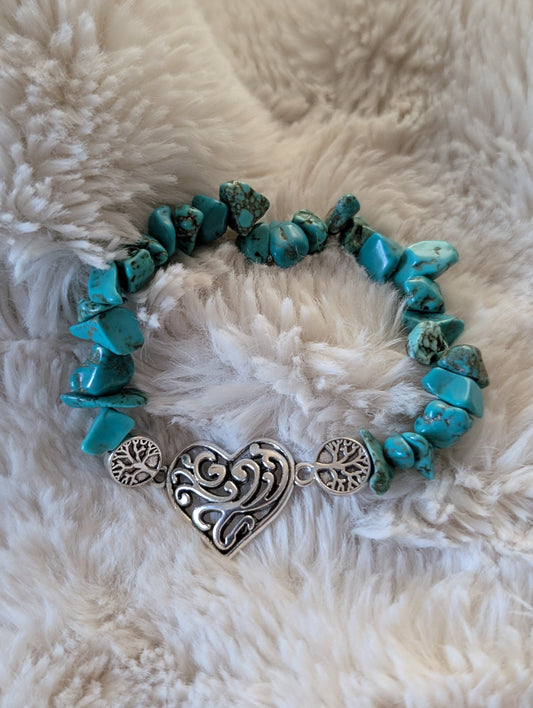 Esther 4:4 Turquoise Crooked Tree Ranch Bracelet