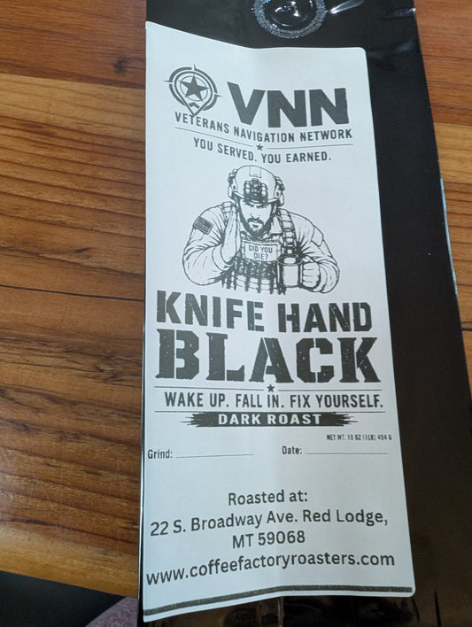Veteran's Navigation Network  - Knife Hand Black