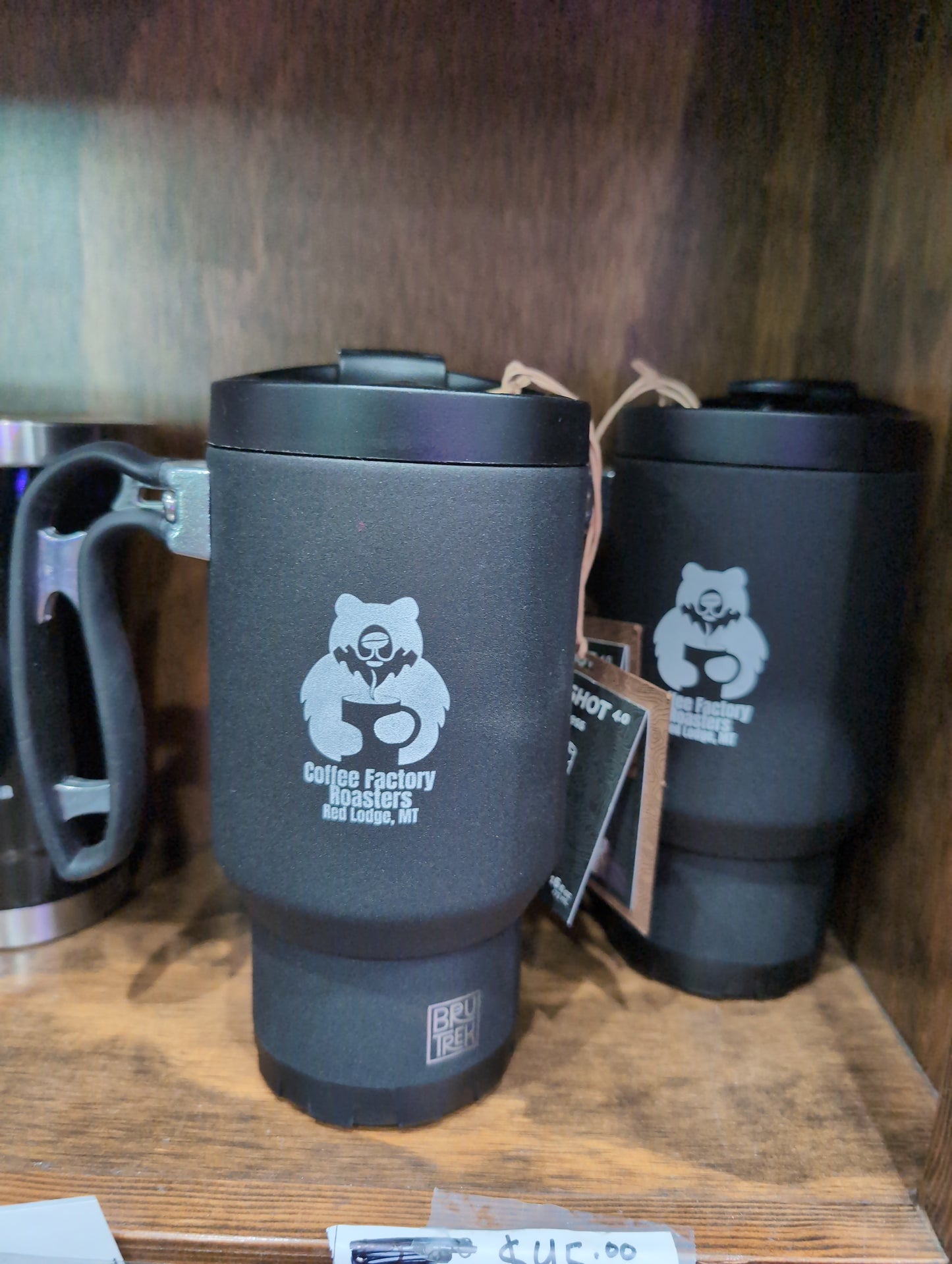 BruTek® Double Shot 16oz Travel French Press